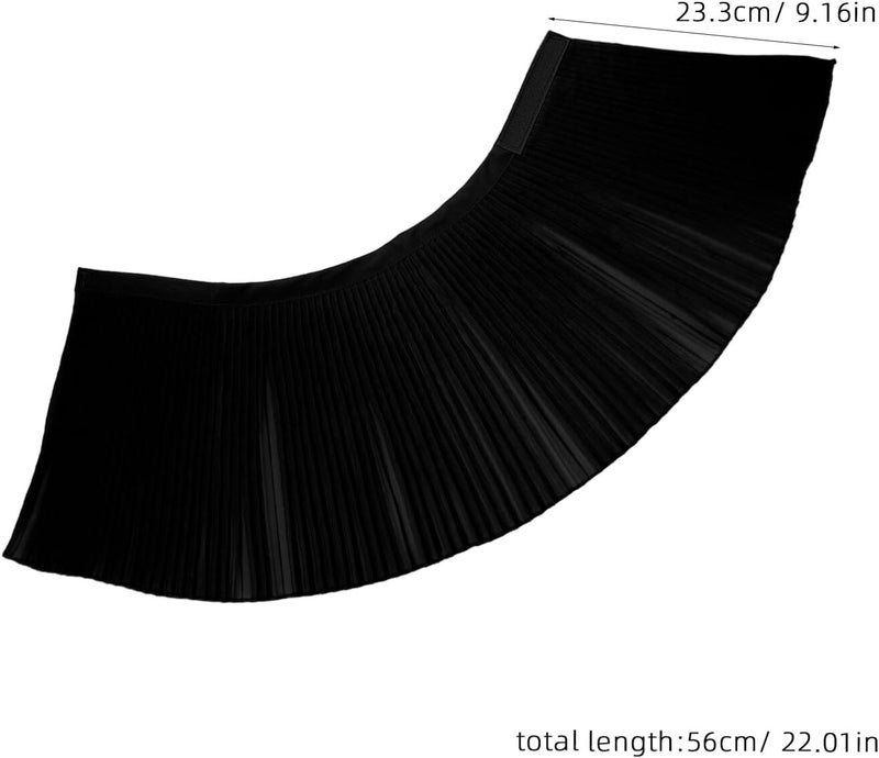 Beavorty Waterproof Salon Hairdressing Cape for Clients – Adjustable Black Short Sleeveless Haircut and Dyeing Shawl for Beauty Salons and Barbershop Use - Image 2