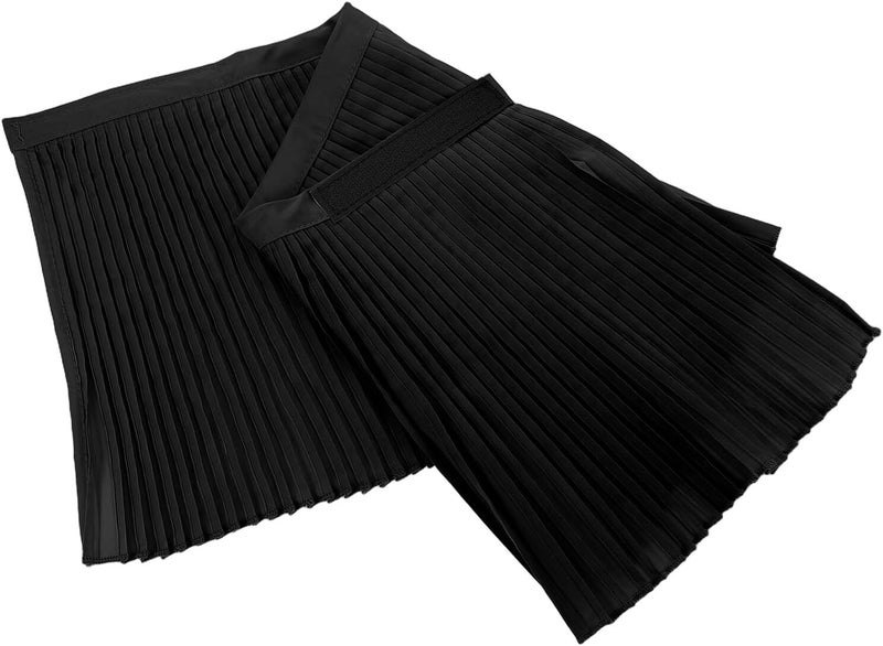 Beavorty Waterproof Salon Hairdressing Cape for Clients – Adjustable Black Short Sleeveless Haircut and Dyeing Shawl for Beauty Salons and Barbershop Use - Image 1