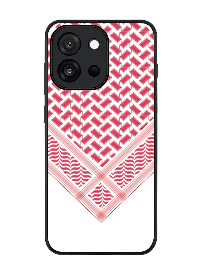 Stylizedd For OnePlus 13s / 13T Case,Slim fit Camera Protection, Shockproof Thin Phone cover  - Victory Shemag (Red)