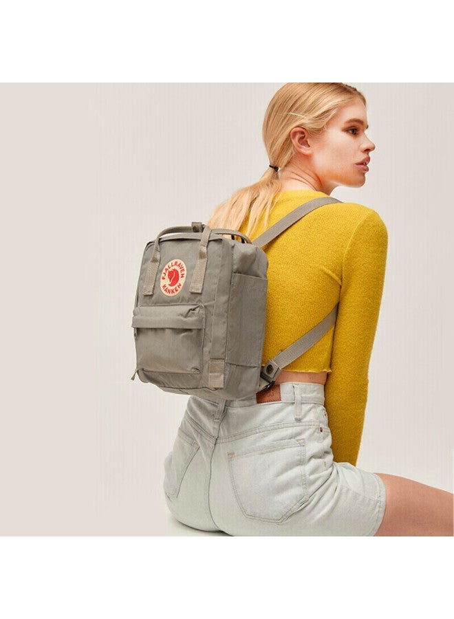 Fjallraven Arctic Fox Backpack For Women, Casual Large Capacity Backpack, School Bag 23561-021, Misty Gray, 7l, Kankenmini - Image 1