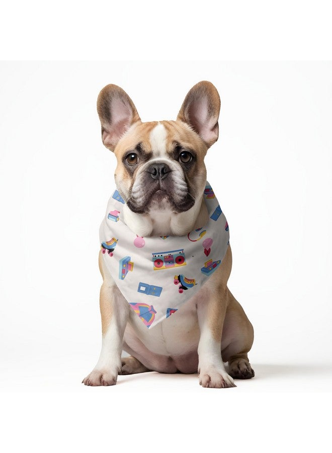 دبليو وشاح/باندانا للكلاب بتصميم غريب | وشاح/باندانا للكلاب بتصميم رائع رائع هو إكسسوار تصفيف مثالي للكلاب الكبيرة والمتوسطة والصغيرة. مقاس واحد يناسب الجميع. - Image 4