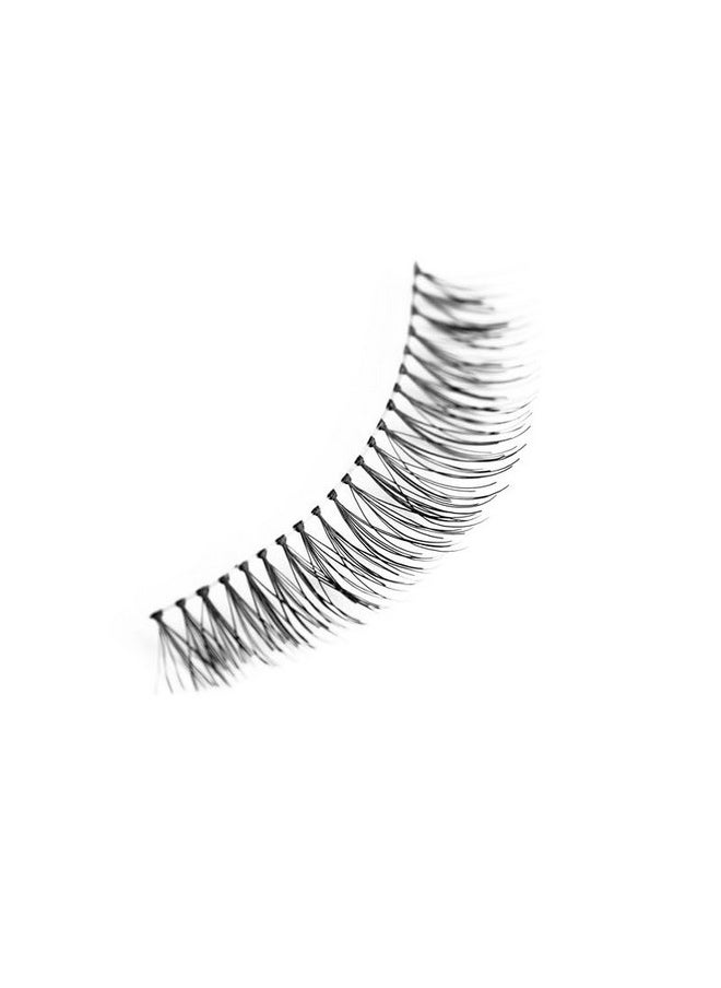 UROPARIS - 54 Eyelashes For Women - Tapered Handmade Eye Lashes | Lightweight False Lashes With Premium Virgin Hair | Invisible Band | For Glam Look & Enhance Beauty (Black) - 1 Pair - Image 1