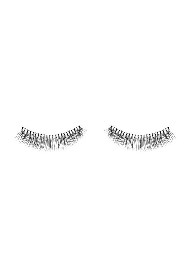 UROPARIS - 54 Eyelashes For Women - Tapered Handmade Eye Lashes | Lightweight False Lashes With Premium Virgin Hair | Invisible Band | For Glam Look & Enhance Beauty (Black) - 1 Pair - Image 1
