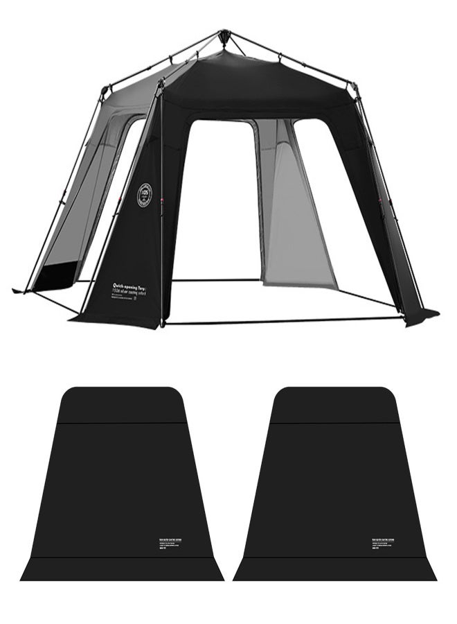 shinrtrip 2pcs Door Curtain for Canopy Tent Dome Canopy Camping Sun Protection Waterproof Canopy - Image 2