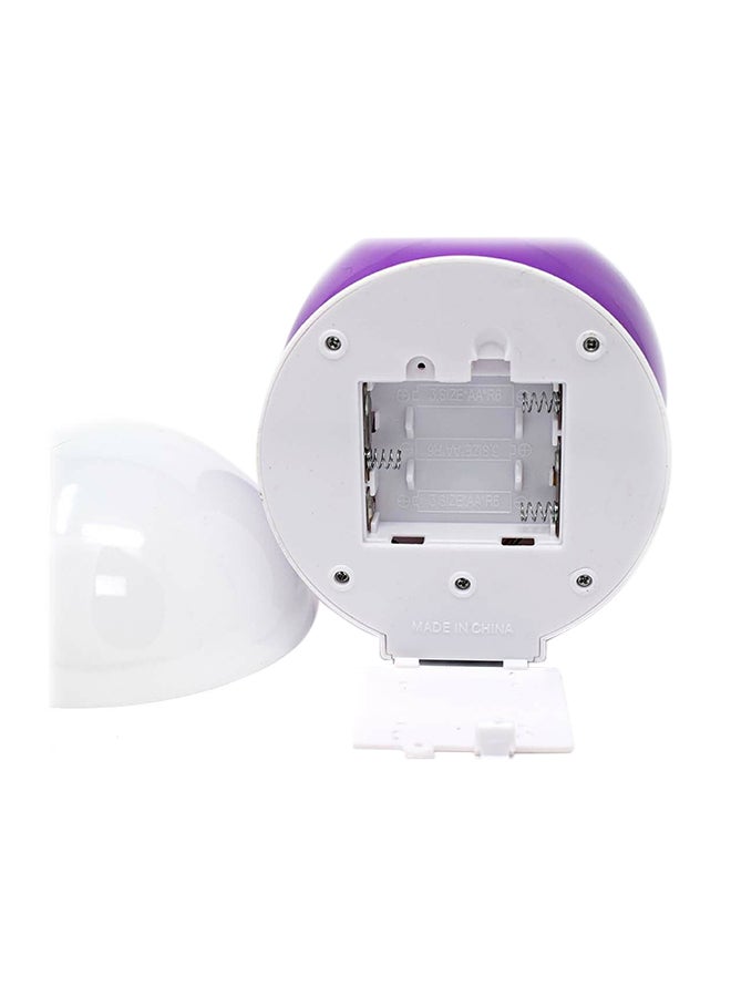 Loquat Star Ball Rotation Projection Lamp Purple/Black - Image 3