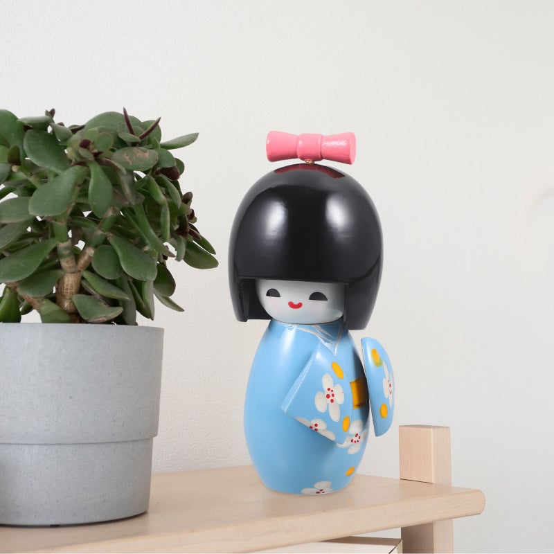 Japanese Kimono Doll Decor Cartoon Kimono Doll Figurine Desktop Ornament - Image 4