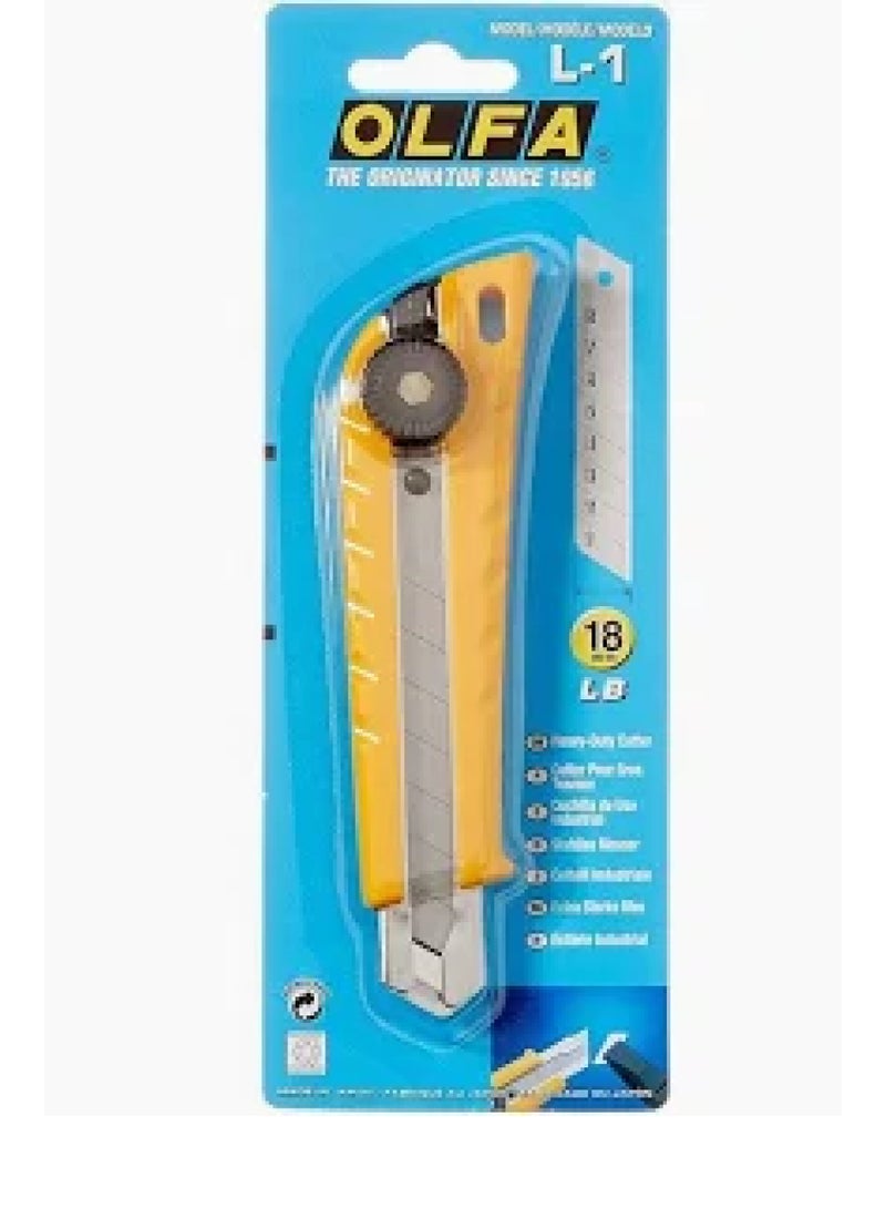 Olfa 18mm Cutter All-Purpose Heavy Duty Knife Cutter