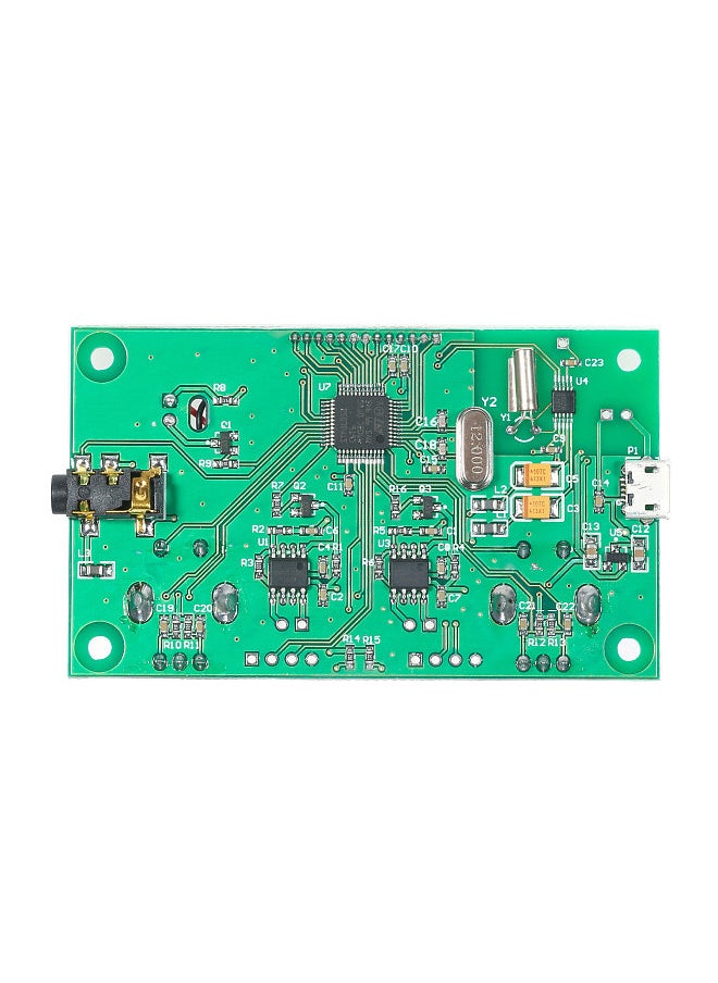 Digital FM Radio Wireless Receiver Module LCD Display with Backlight DSP PLL Module 76.0MHz-108.0MHz Mini Digital Stereo FM Mini Radio Module