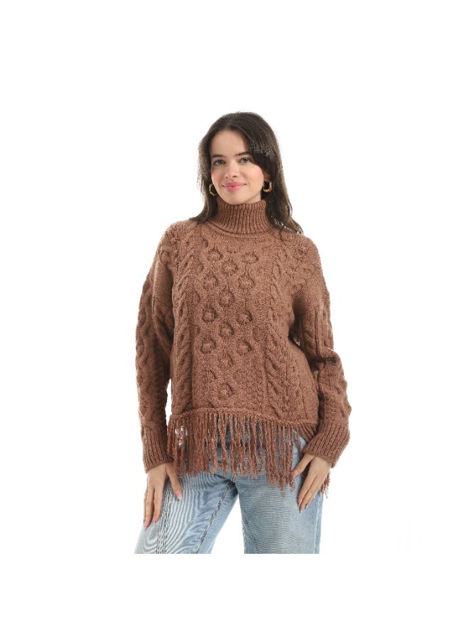 Coctail 17420-Pullover-brown - Image 1