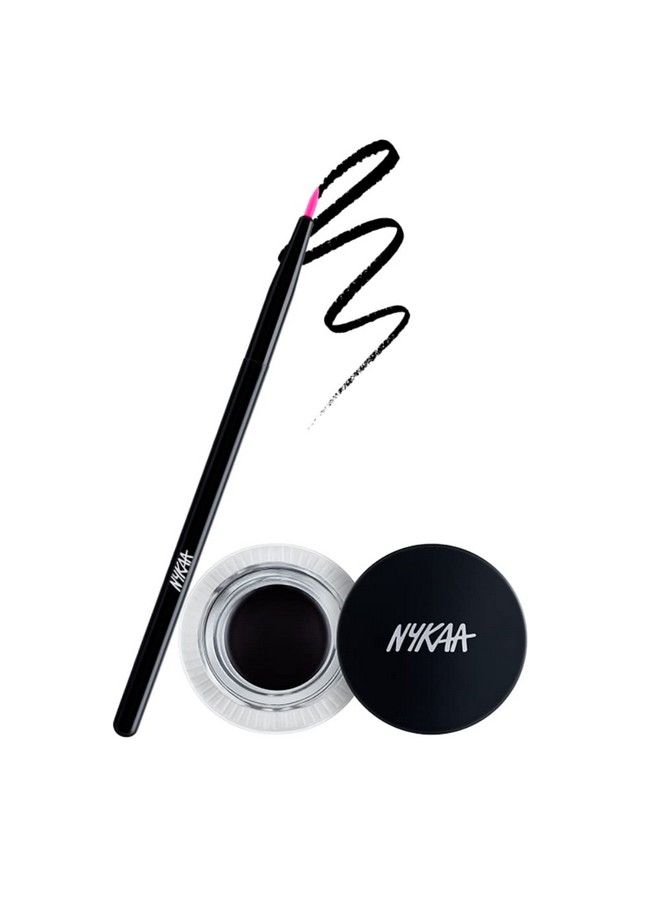 Nykaa Black Magic Gel Eyeliner  Jet Black (3.5Gm) - Image 1