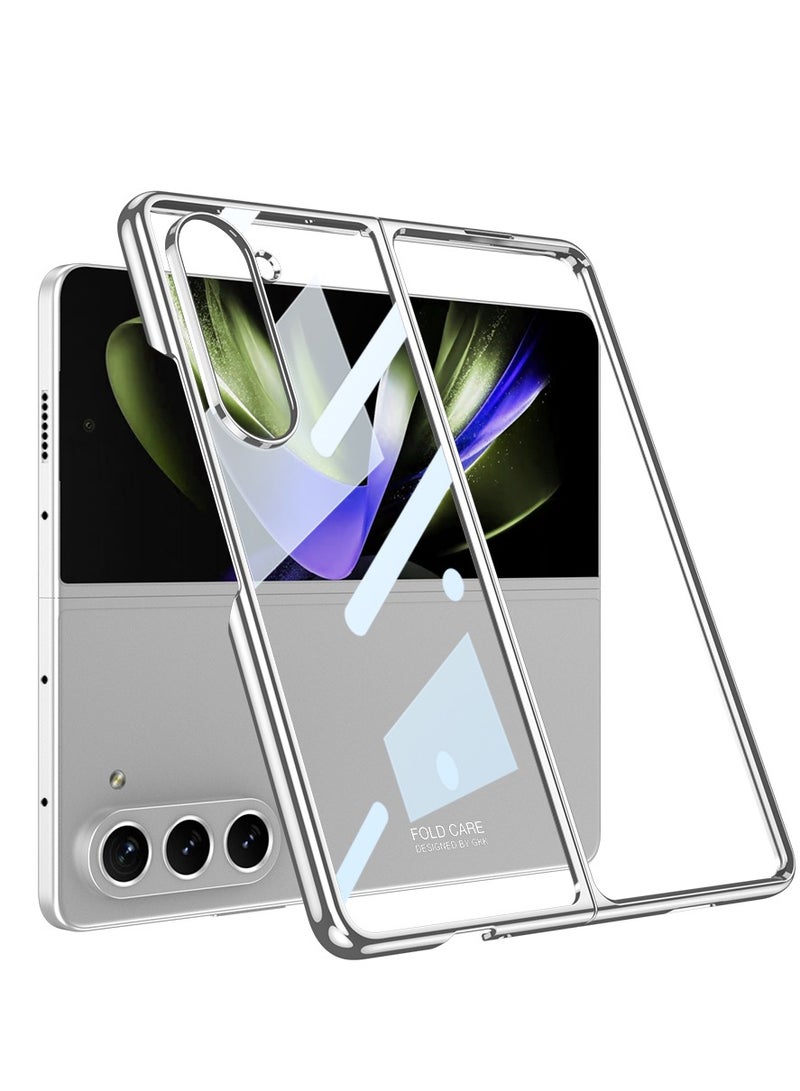 GOLDEN MASK GOLDEN MASK Compatible With Samsung Galaxy Z Fold 5 Phantom (Silver)  - Image 1