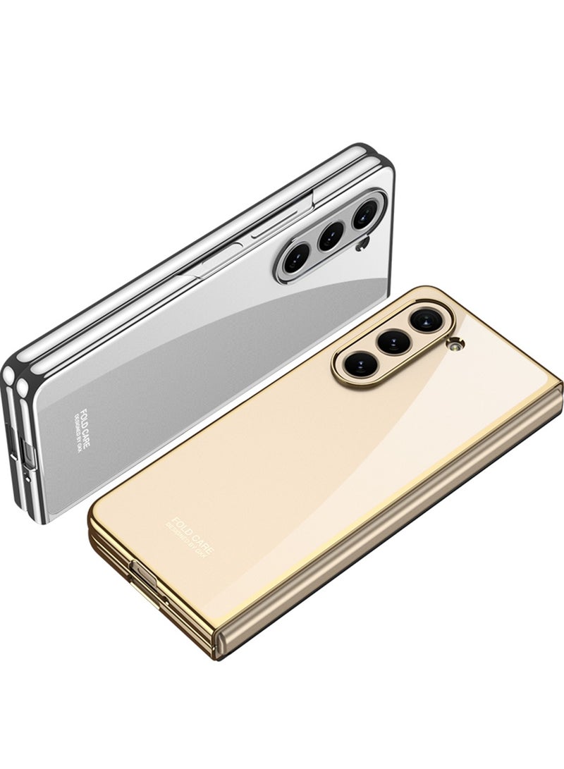 GOLDEN MASK GOLDEN MASK Compatible With Samsung Galaxy Z Fold 5 Phantom (Silver)  - Image 3