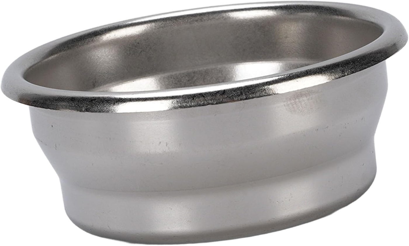 54mm Filter Basket, Stainless Steel Puck Screen, Round Coffee Paper Filters, Coffee Machine Accessories with Improved Performance, for Household Use (Single Cup)