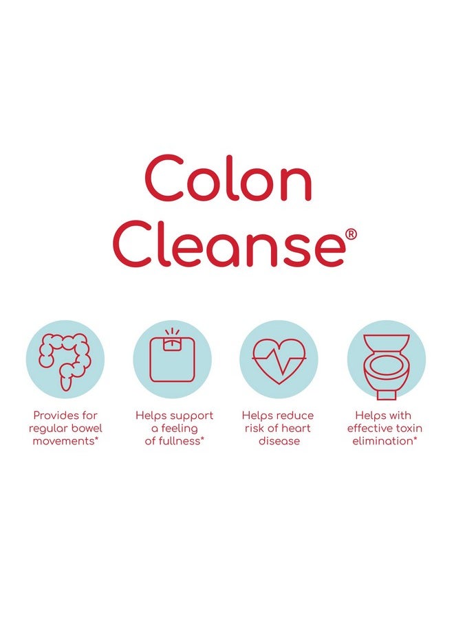 Health Plus Colon Cleanse Natural Daily Fiber Gluten Free Detox Heart Healthy (48 Ounces 194 Servings)  - Image 4