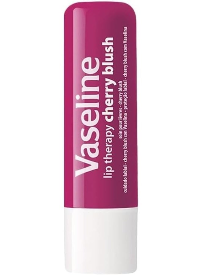 فازلين للعناية بالشفاه برائحة الكرز والوردي 4.8 غرام - Image 2