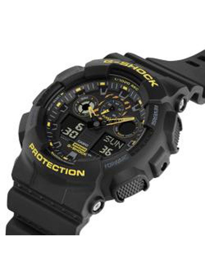 CASIO G_Shock Resin Analog+Digital Wrist Watch GA-100CY-1ADR - Image 2