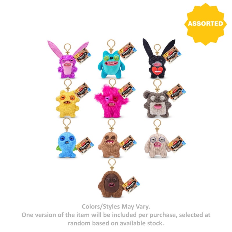 Fuggler Funny Ugly Monster Series 5 Clip-On Plush Toy (12.7 cm, Assorted) - Image 1