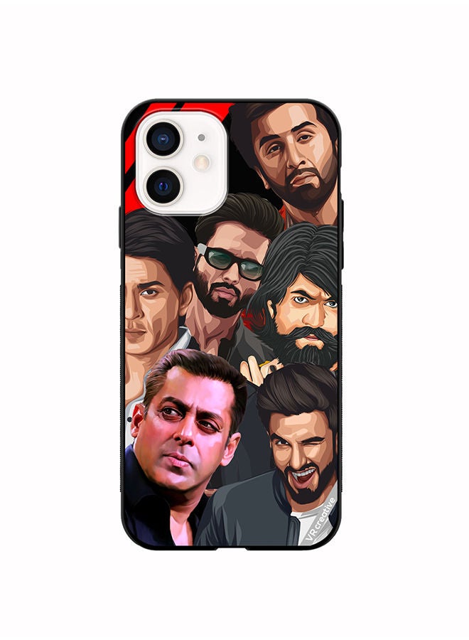 VR CREATIVE Protective Case Cover For Apple iPhone 12 mini Bolyywood Actors Design Multicolour - Image 1