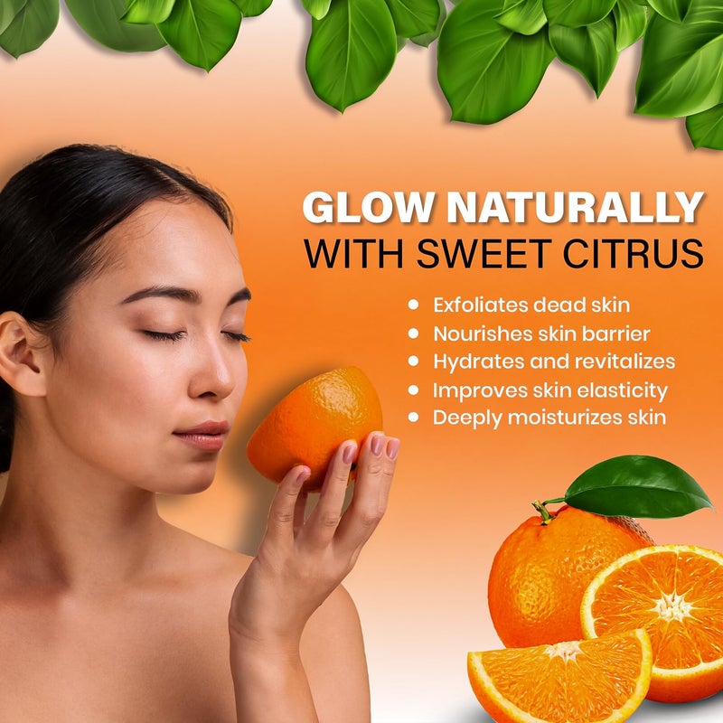 CORNELLS WELLNESS CORNELLS Super Foods Sweet Citrus Face Scrub for Dewy & Bright Skin | For Men & Women Brightens, Smoothens, and Nourishes Skin | Vegan & Cruelty-Free - 330ml - Image 5