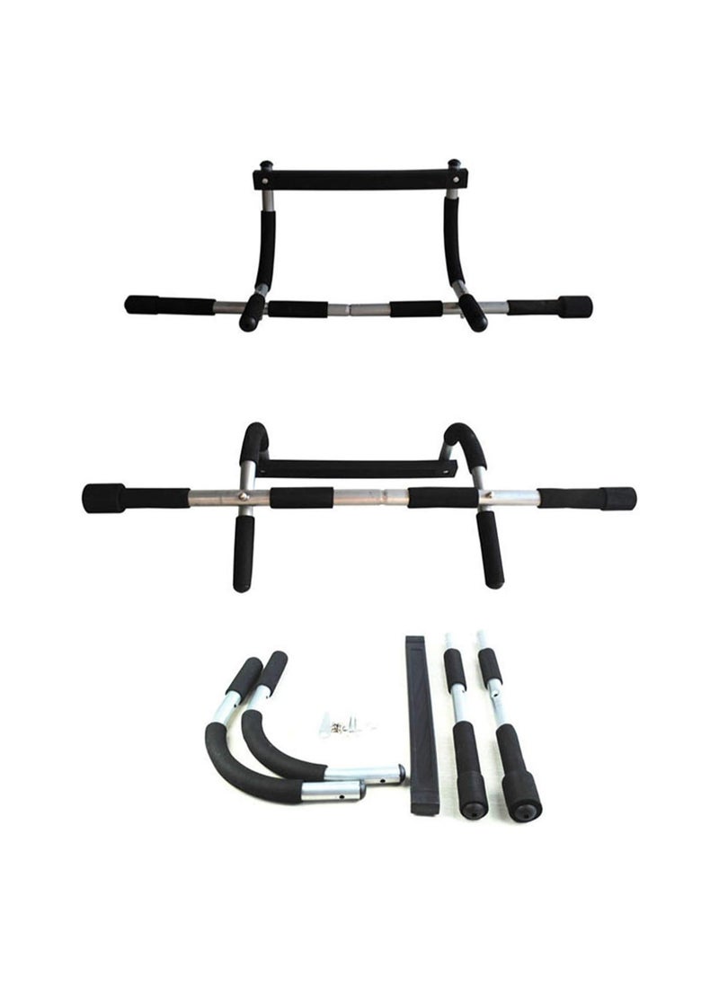 SUKILO 220LB Doorway Pull-Up Bar – Portable Strength Training System for Home, Over-Door Pull-Up Bar for Sit-Ups, Dips, and Full Body Workout  - Image 4