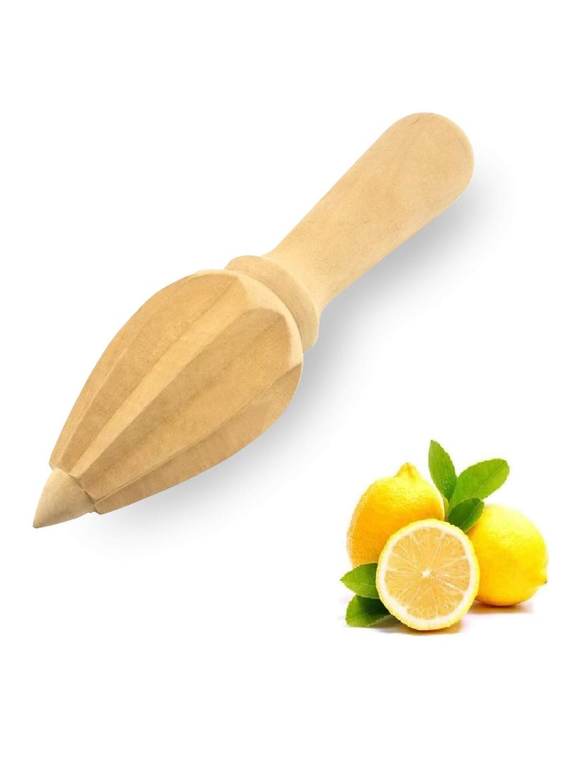 Generic - Wooden Manual Juicer, 6 Inch Lemon Juicer, Citrus Juicer, Wooden Juicer, Wooden Fruit Juicer (Manual Juicer) - Image 1
