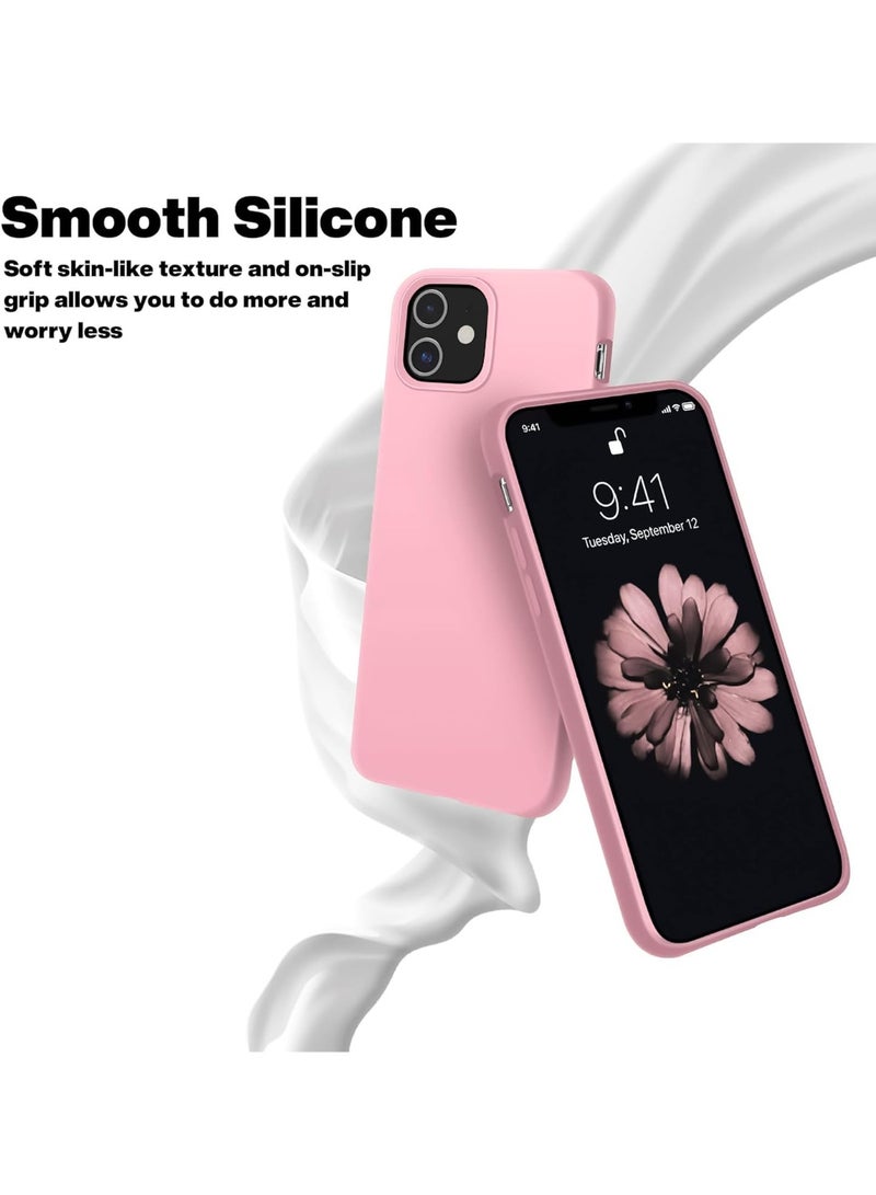 Silicone Case Compatible with iPhone 11 Pro Max- Perfect Protection and Stylish Design, Compatible with Wireless Charging, Protects Against Bumps and Scratches (Pink) - Image 2