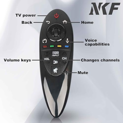 NKF AN-MR500G ANMR500G Remote Control Replacement for L-G 3D Smart TV Remote MBM63935937 105UC9T-TA 60LB720V-ZG 50LB679V-ZF 47LB671V-ZF 39LB6500 42LB6300 55LB6300 65LB6300 77EG9700 79UB989Y-TA - Image 3