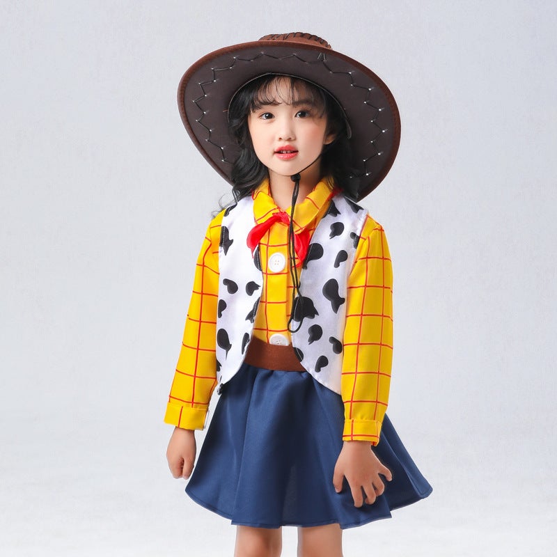 Supply Woody Playing Clothes Children'S Woody Cos Toy Story Animation Game Clothes A Generation Of Hair - Image 3