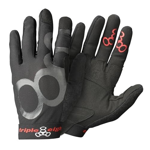 Triple Eight Exoskin Protective Gloves – Ideal for BMX and Mountain Biking - Image 1