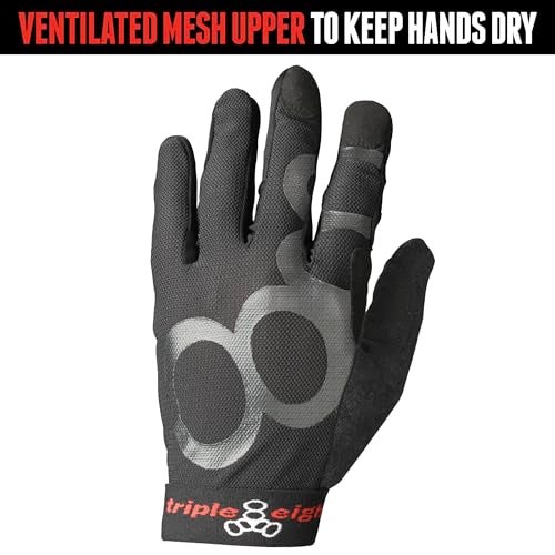 Triple Eight Exoskin Protective Gloves – Ideal for BMX and Mountain Biking - Image 3
