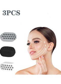 Beauenty 3-Piece Jaw Exerciser Jawline Trainer, Face Exerciser Workout, Jawline Strengthener Strengthen Neck, Jaw Muscle Trainer Double Chin Reducer for Men and Women  - Image 1