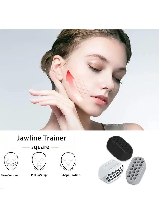 Beauenty 3-Piece Jaw Exerciser Jawline Trainer, Face Exerciser Workout, Jawline Strengthener Strengthen Neck, Jaw Muscle Trainer Double Chin Reducer for Men and Women  - Image 3