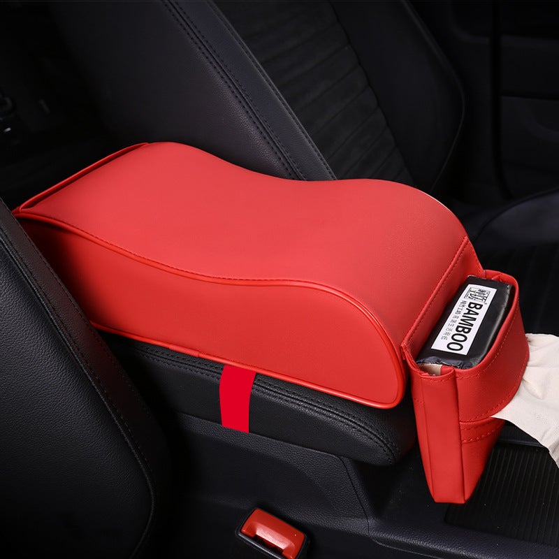 Supply Car Armrest Box Pad Memory Sponge Height Increasing Central Pad Car Interior Universal Leather Pad Hand Device - Image 5