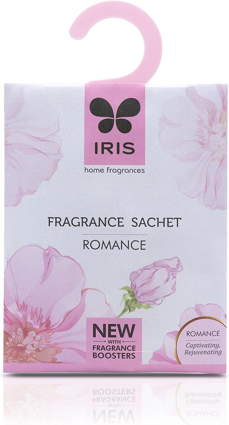 , Fragrance Sachet, Romance, Home Fragrances, Fragrance Sachets for Closets/Drawers/Cupboards/Small Spaces/Shoe Rack/Laptop Bag, Intoxicating Floral Fragrance, Air Freshener. - Image 1