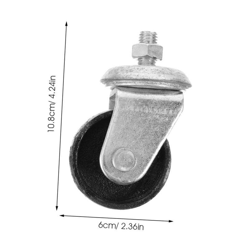 Package Of 1 Trailer Wheel Jack Caster Replacement Floor Electric Trailer Wheel Accessory - Image 3
