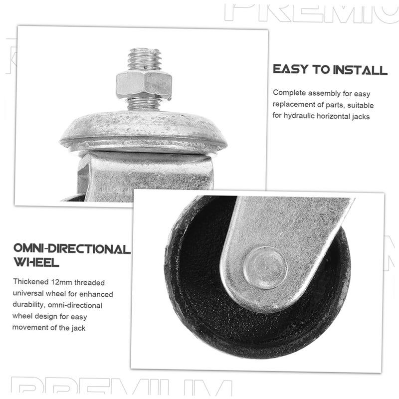 Package Of 1 Trailer Wheel Jack Caster Replacement Floor Electric Trailer Wheel Accessory - Image 5