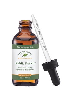 Native Remedies Native Remedies Kiddie Florish - All Natural Herbal Supplement Promotes a Healthy Appetite in Picky Eaters - 59 mL  - Image 1