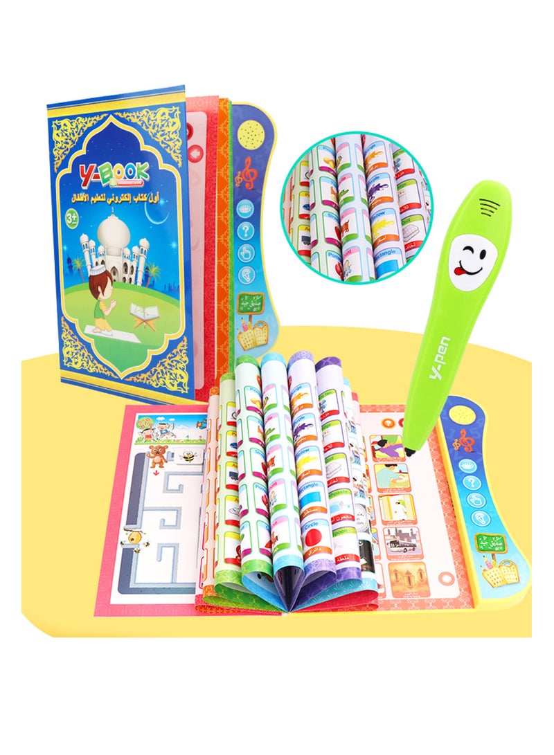 Bilingual Arabic And English Interactive Talking Book With Smart Pen Educational Book For Kids Early Development Toy Learning and Educational Toys For Toddler - Image 1