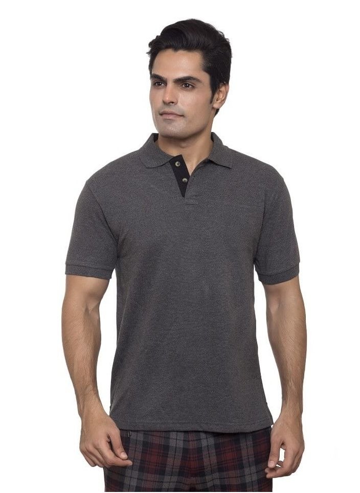 SANTHOME Highlander Cotton Polo Shirt for Men  - Image 1