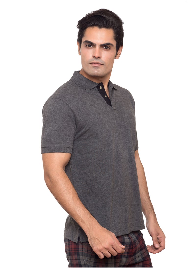 SANTHOME Highlander Cotton Polo Shirt for Men  - Image 2