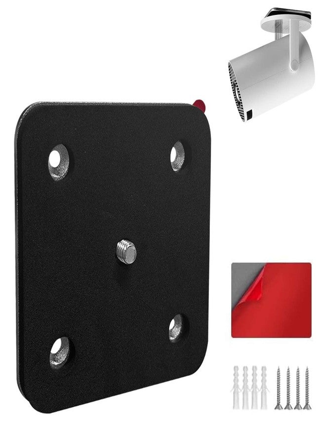 Chanvoo Drill Free Wall Mount Compatible with HY300PRO Mini Projector Ceiling Mount, HY300 PRO Accessories Aluminum Wall Mount Stand - Image 1