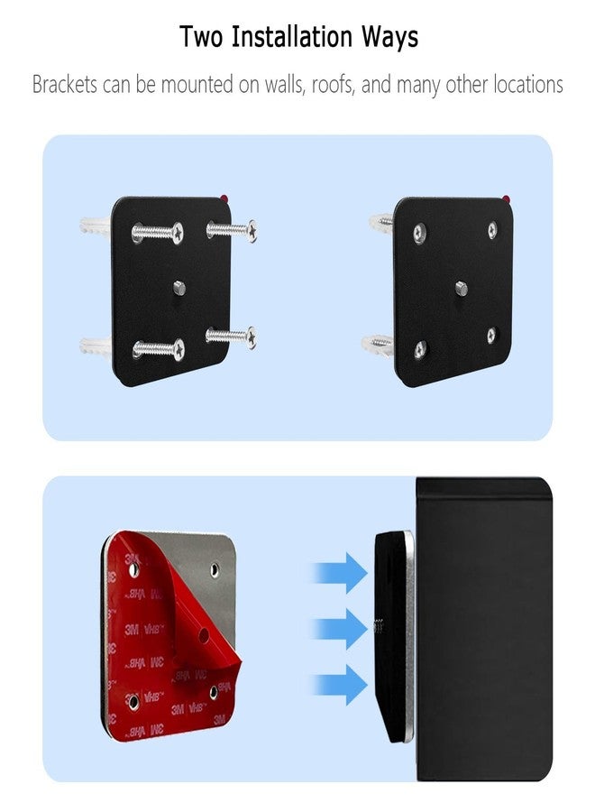 Chanvoo Drill Free Wall Mount Compatible with HY300PRO Mini Projector Ceiling Mount, HY300 PRO Accessories Aluminum Wall Mount Stand - Image 3
