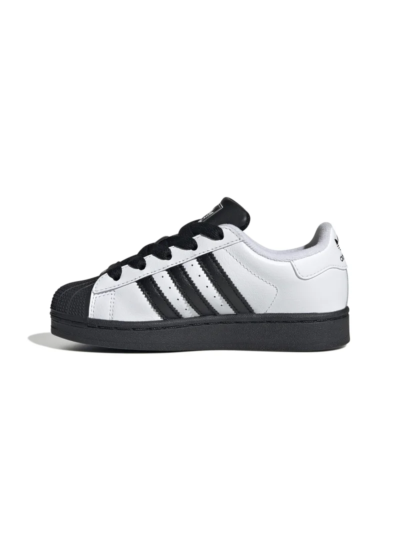 اديداس adidas SUPERSTAR II C White Originals Kids Shoes