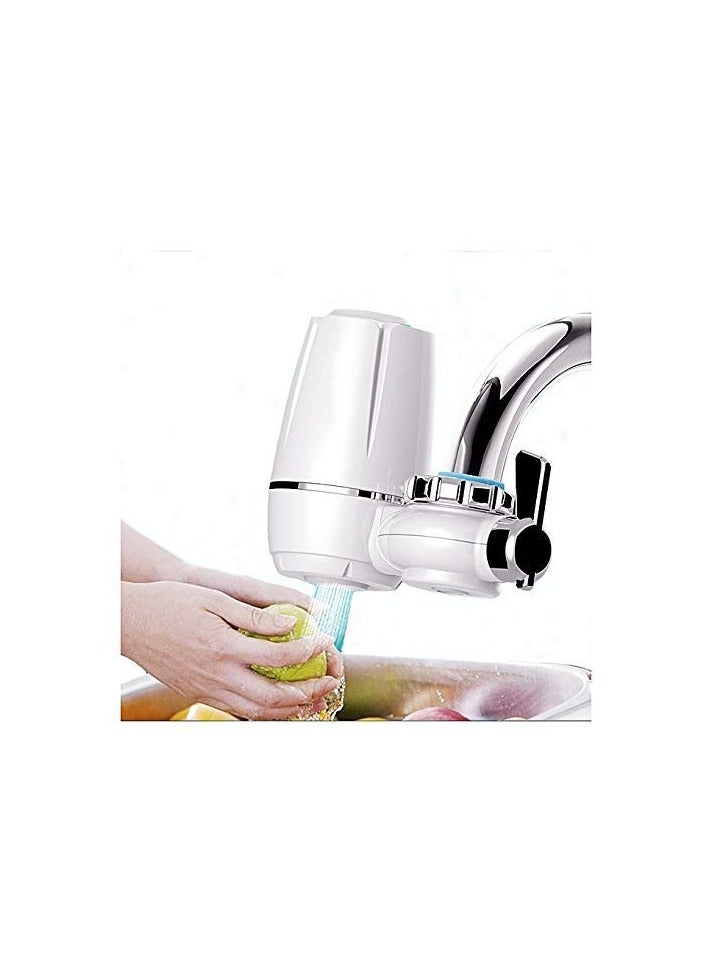 Faucet Water Filter – Advanced Water Purifier for Kitchen Sink, Tap Water Filter System, Easy Mount Faucet Filter for Clean & Safe Drinking Water, Eco-Friendly Water Filter for Faucet, Removes Chlorine & Contaminants