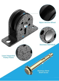 KANGAROO Iron roller for wall mounting  - Image 2