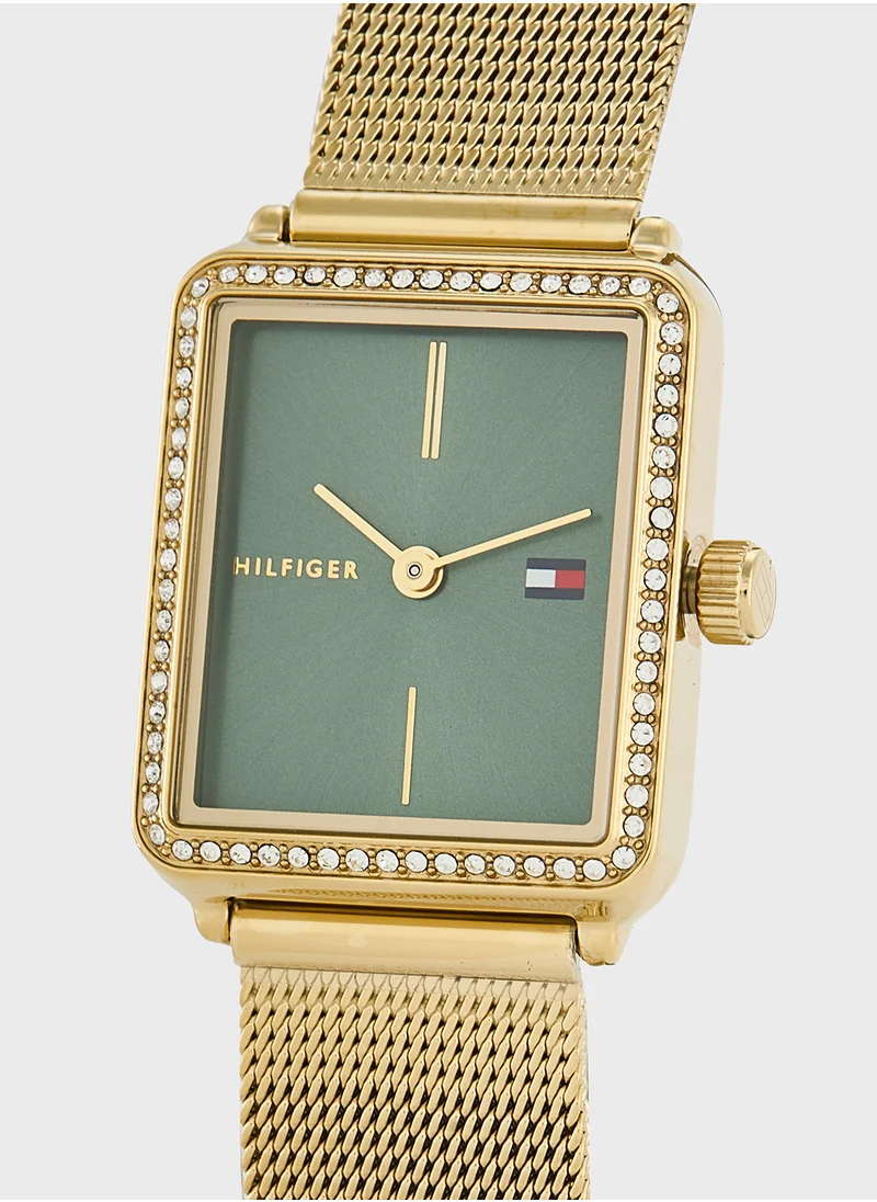 تومي هيلفيغر Tea Mesh Strap Analog Bracelet Watch