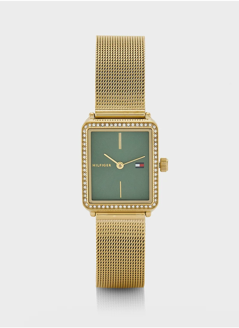 تومي هيلفيغر Tea Mesh Strap Analog Bracelet Watch