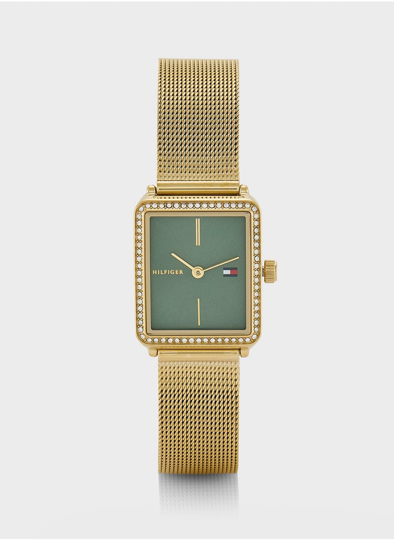 TOMMY HILFIGER Tea Mesh Strap Analog Bracelet Watch  - Image 1