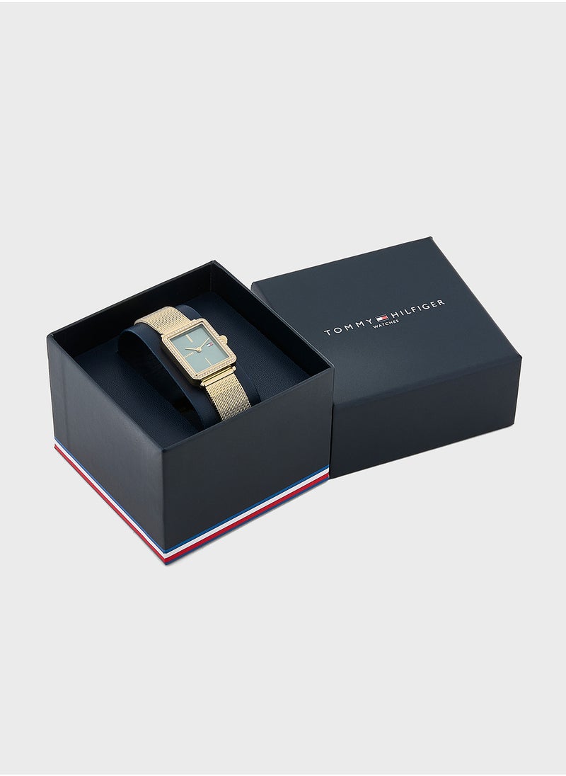 TOMMY HILFIGER Tea Mesh Strap Analog Bracelet Watch  - Image 5