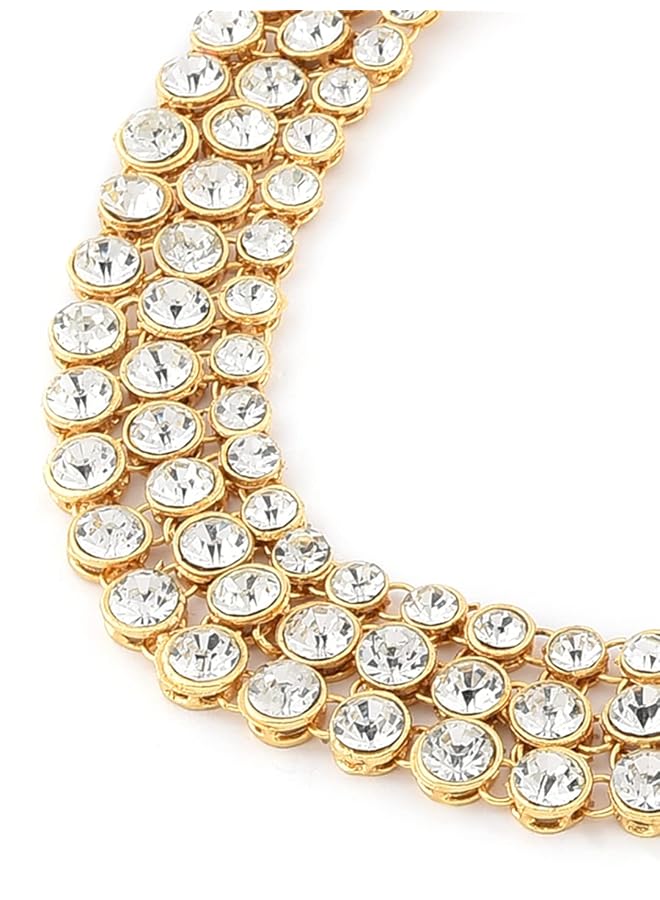 erorex Jewelery Set For Women Golden Zpfk8808 - Image 5